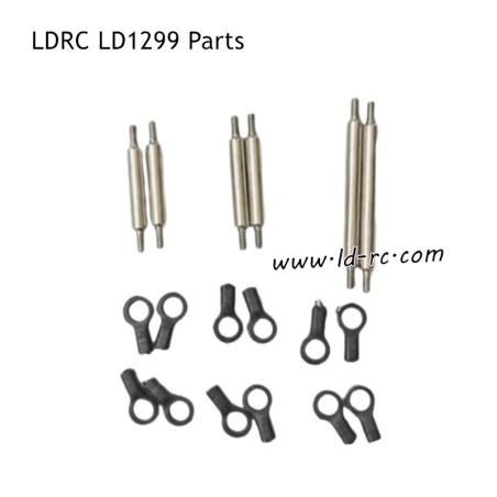 Metal Tie Rod Parts for LDRC LD1299 High Speed Off-road Truck