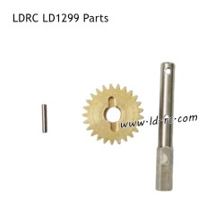 LDRC LD1299 High Speed Off-road RC Truck Parts Metal Gearbox Big Gear