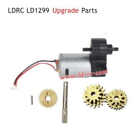 LDRC LD1299 High Speed Off-road RC Truck Upgrade Parts 370 Full Metal Gearbox