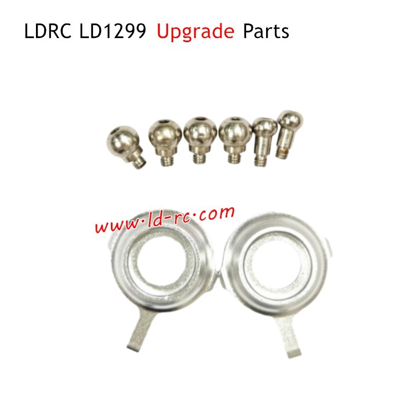 Metal Steering Cup Upgrade Parts for LDRC LD1299 High Speed Off-road Truck