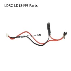 LDRC LD18499 RC Car Parts 10cm Power Cord with Switch