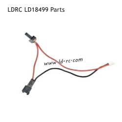LDRC LD18499 RC Car Parts 20cm Power Cord with Switch
