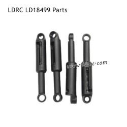 LDRC LD18499 RC Car Parts Front and Rear Shock Absorbers