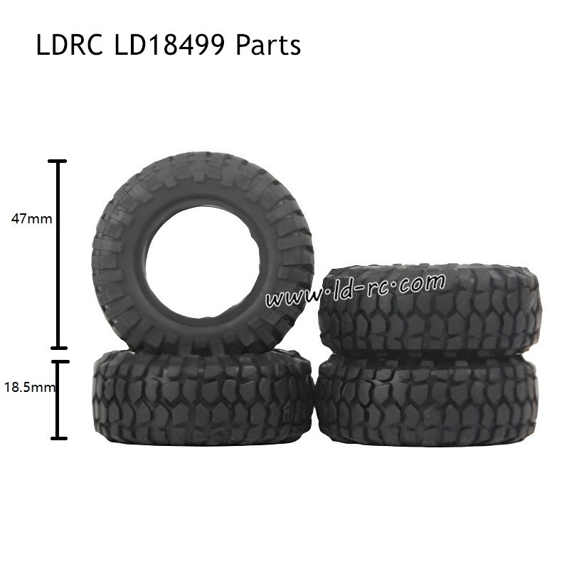 LDRC LD18499 RC Car Parts Tire Tread A Style