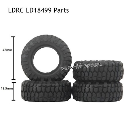 LDRC LD18499 RC Car Parts Tire Tread A Style