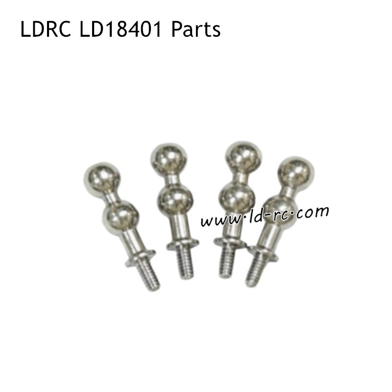 LDRC LD18401 High Speed RC Car Parts Shock Absorber Double Ball Head
