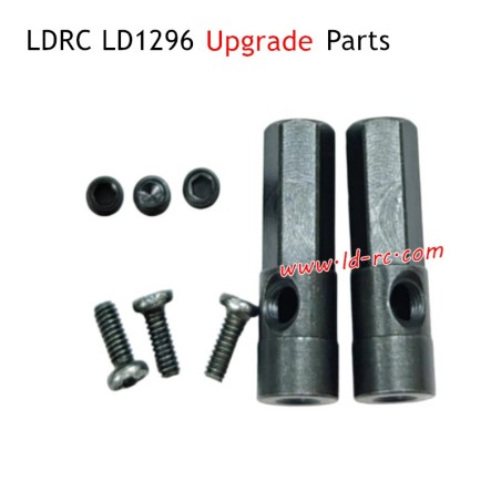 LDRC LD1296 RC Car Upgrade Parts Metal Rear Hex Shaft