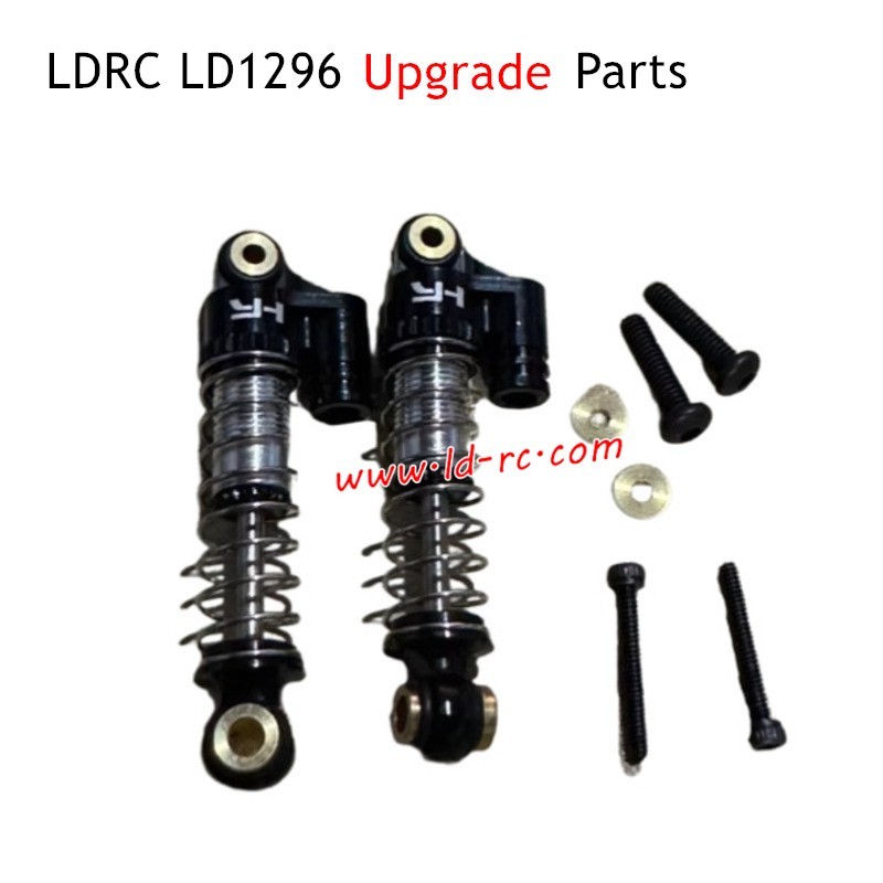 LDRC LD1296 RC Car Upgrade Parts Rear Shock Absorbers
