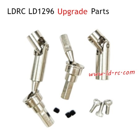 LDRC LD1296 RC Car Upgrade Parts Metal Front Drive Shaft