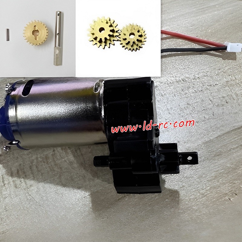 Upgrade Parts 370 Gearbox for LDRC LD1297 Off-road RC Car