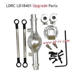 LDRC LD18401 RC Car Upgrade Parts Metal Rear Axle Kit