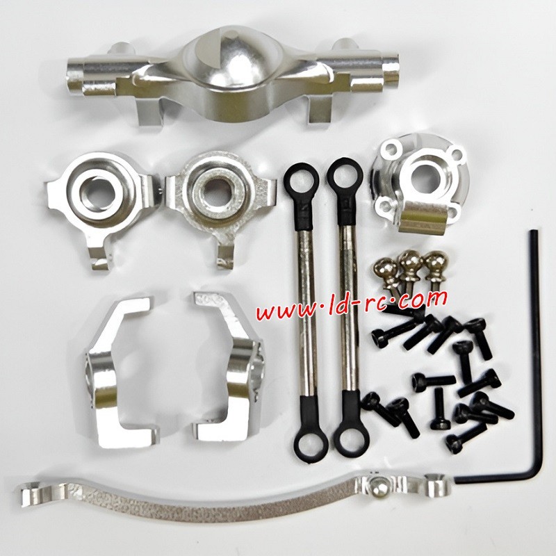 LDRC LD18499 Upgrade Parts Metal Front Axle Assembly