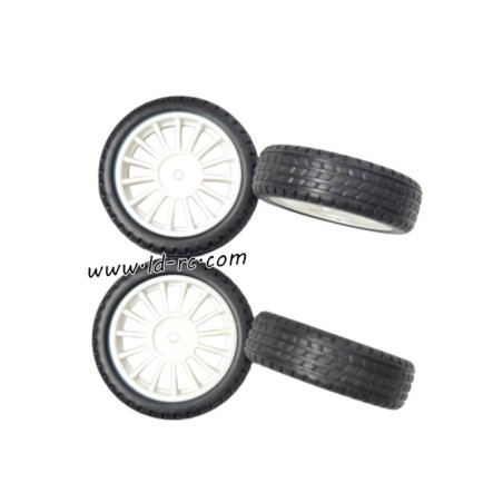 LDRC LD2801 RC Car Parts Racing Tires White