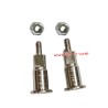 LDRC LD2801 RC Car Upgrade Parts Rear Wheel Metal Coupler
