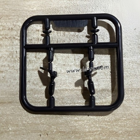 LDRC LD2802 High Speed RC Car Parts Rearview Mirror and Door Handle