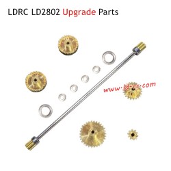 LDRC LD2802 Upgrade Parts Metal Gear and Bearings for Whole RC Car