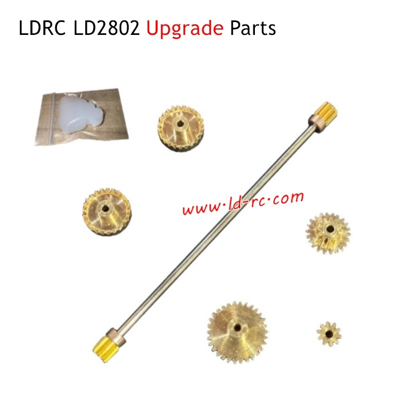 LDRC LD2802 Upgrade Parts Metal Gear for Whole RC Car