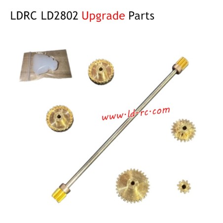 LDRC LD2802 Upgrade Parts Metal Gear for Whole RC Car