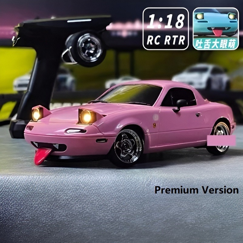LDRC LD1804/MX5 1/18 Drift RC Car RTR Pink