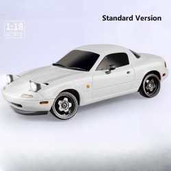 LDRC A04 1/18 Drift RC Car RTR White