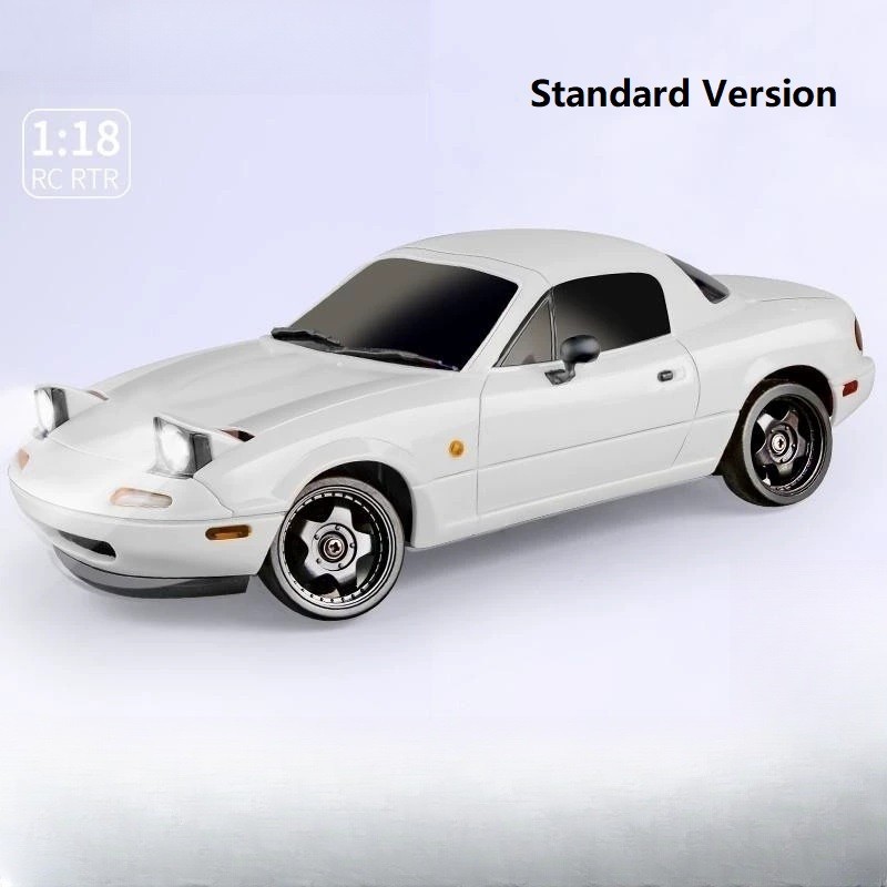 LDRC A04 1/18 Drift RC Car RTR White