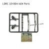LDRC LD1804/A04 RC Car Parts Rear-view Mirror with Lens