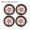 LDRC LD1804 A04 RC Car Parts D style Wheels Champange Gold