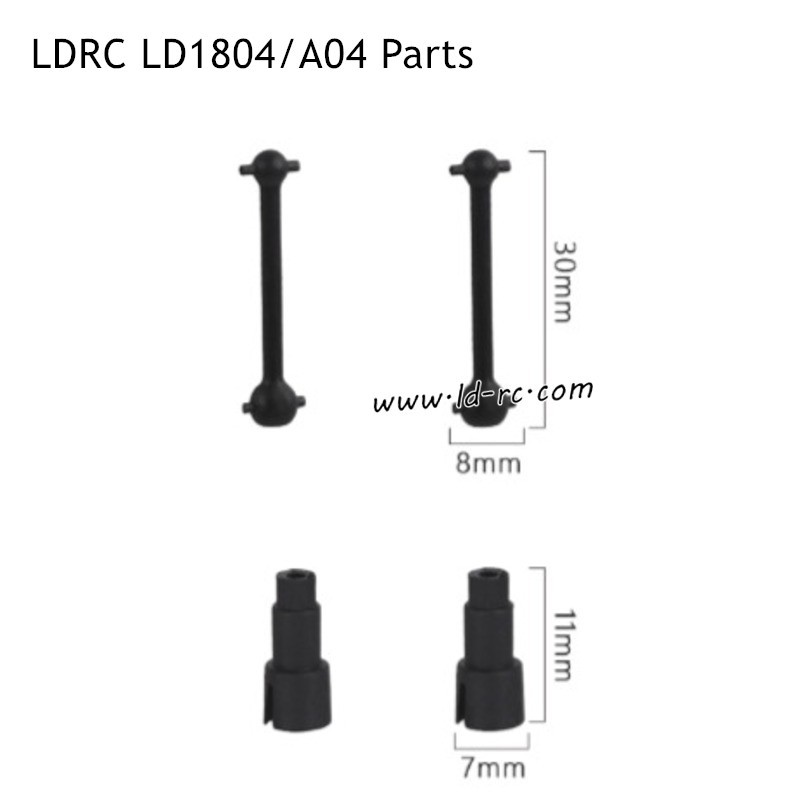 LDRC LD1804/A04 Parts Nylon Drive Shaft