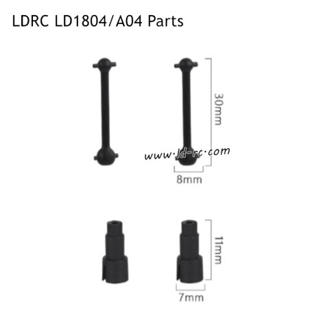 LDRC LD1804/A04 Parts Nylon Drive Shaft