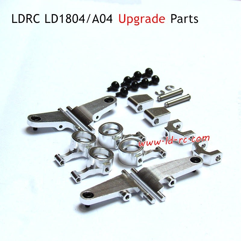 LDRC LD1804/A04 Upgrade Parts Kit Silver