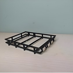LDRC LD18401 RC Car Upgrade Parts Roof Rack Black
