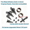LDRC LD2801 RC Car Upgrade Parts Metal CVD and Bonders