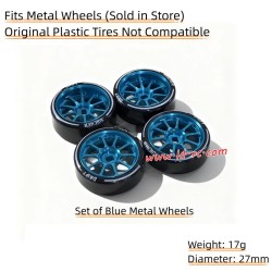 LDRC LD2802 Upgrade Parts Wheels Blue