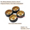 LDRC LD2802 Upgrade Parts Wheels Gold