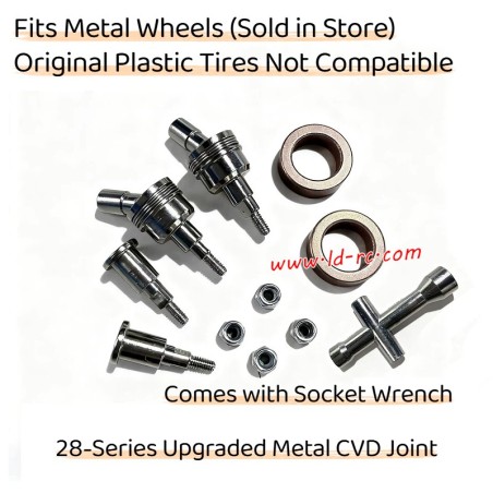 LDRC LD2804 Upgrade Parts Metal CVD and Bonders