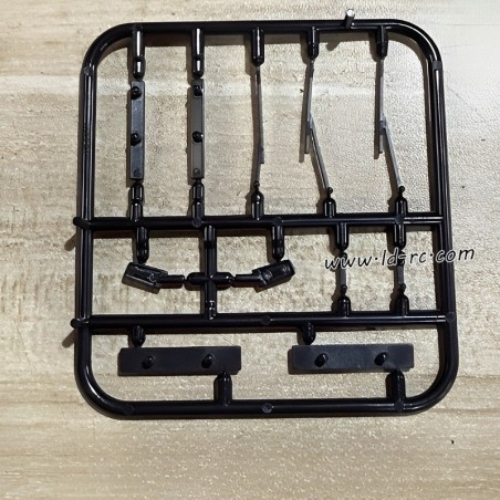 LDRC LD2804 RC Car Parts Rearview Mirror and Door-Handle