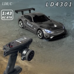 LDRC LD4301 1/43 High Speed RC Car RTR Gray