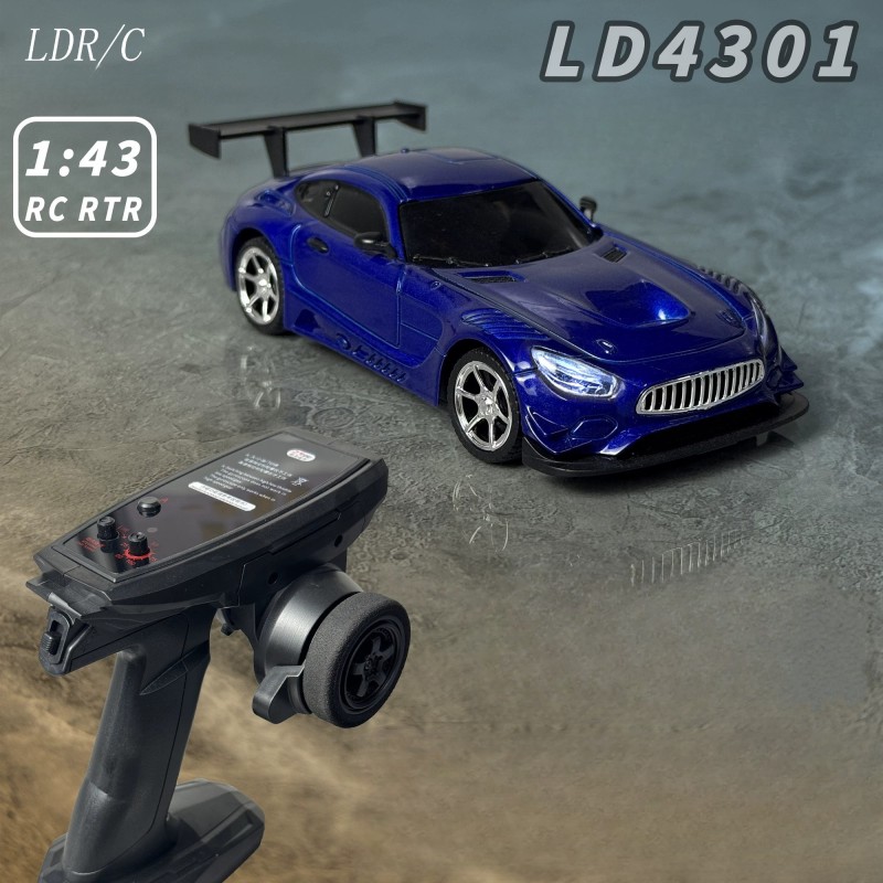 LDRC LD4301 1/43 High Speed RC Car RTR Blue