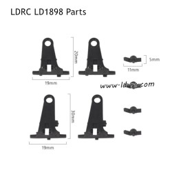 LDRC LD1898 Parts Lower Swing Arm