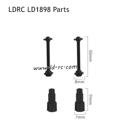 LDRC LD1898 Parts Nylon Drive Shaft