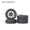 LDRC LD1898 Parts Racing Tyres Black