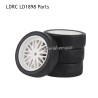 LDRC LD1898 Parts Racing Tyres White