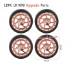 LDRC LD1898 Upgrade Parts Wheels C Style Champagne Gold