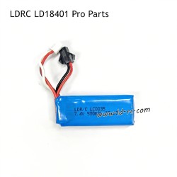 7.4V 500mA Battery Parts for LDRC LD18401Pro Rock RC Crawler