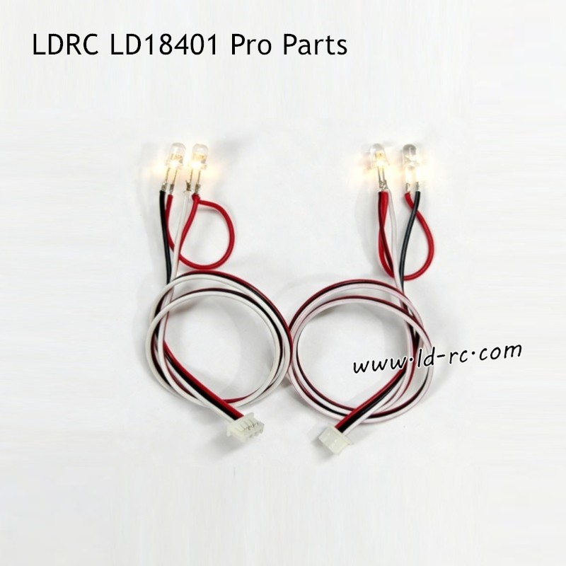 Taillights Parts for LDRC LD18401Pro Rock RC Crawler