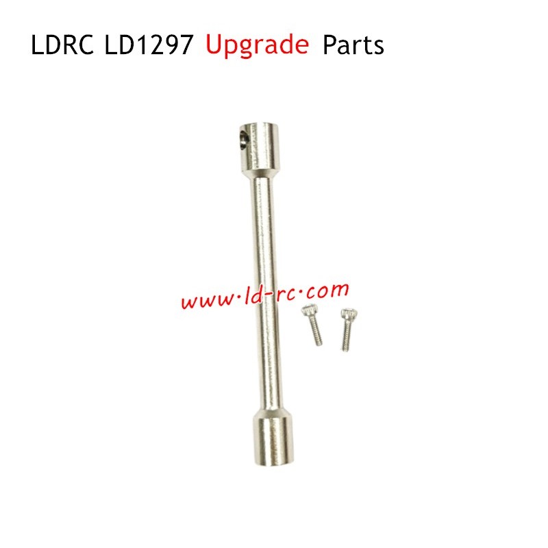 LDRC LD1297 RC Car Upgrade Parts Metal Front Drive Shaft 1297-U04