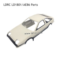 LDRC LD1801 RC Car Parts Car Shell White