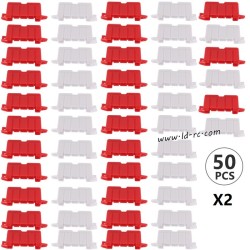LDRC LD4301 Parts RC Track Obstacle Set 100pcs
