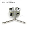 LDRC LD1296 RC Car Parts Left and Right Front Pedals