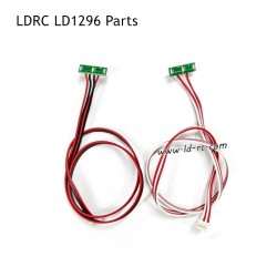 LDRC LD1296 RC Car Parts Left and Right Tail Lights